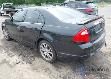 2012 Ford Fusion Sel из США, поврежденный, VIN 3FAHP0JA5CR209184